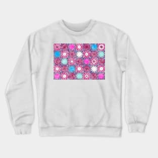 Pretty pink flower pattern Crewneck Sweatshirt